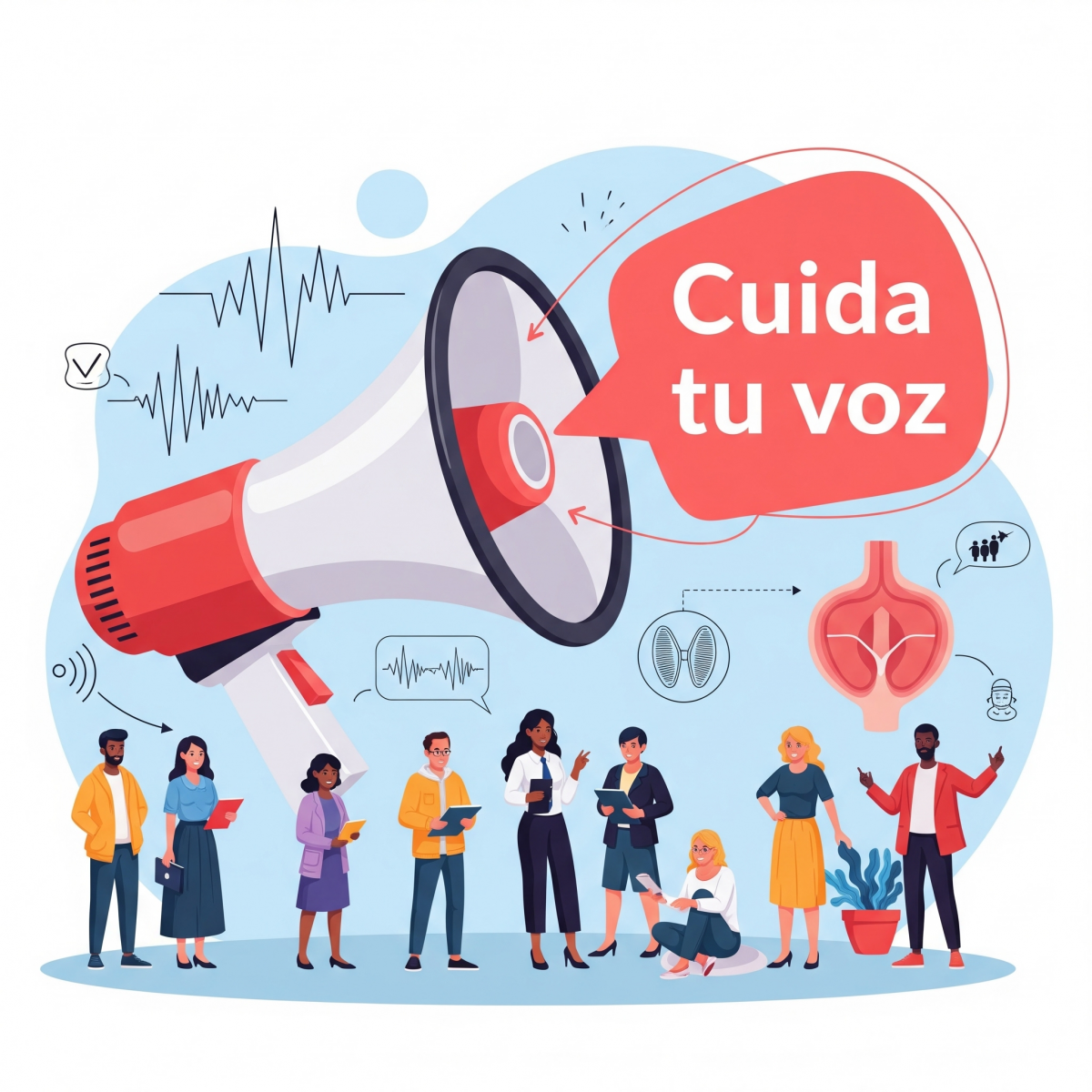 imagen La voz docente en el aula: uso y cuidado