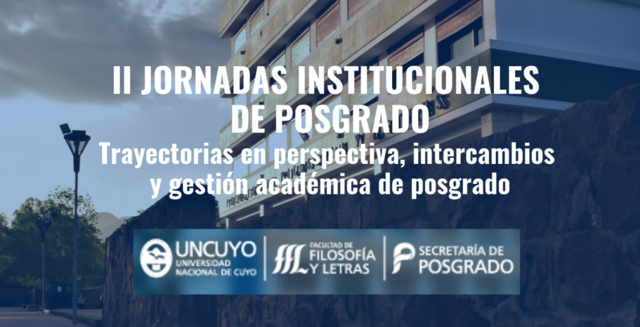 imagen Se realizarán las II Jornadas Institucionales de Posgrado