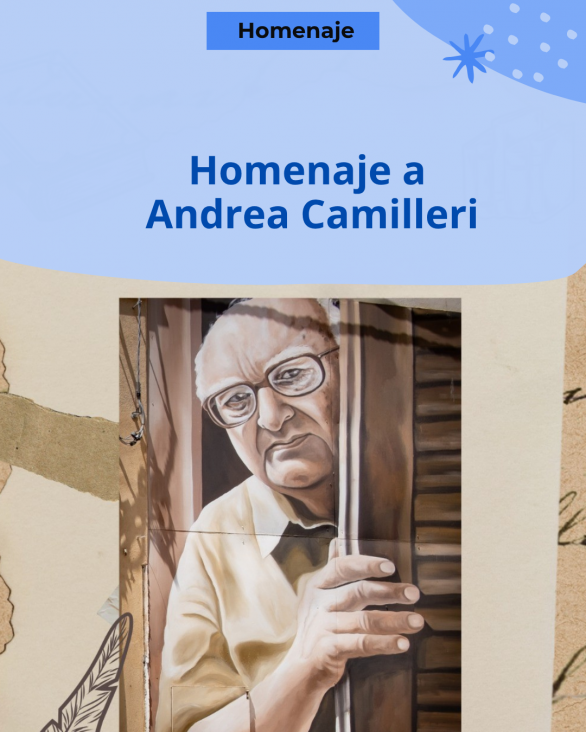 imagen Homenajearán al novelista, guionista y director de cine italiano Andrea Camilleri