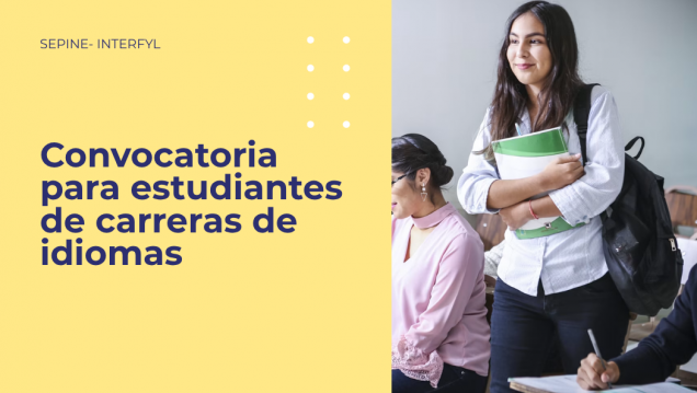 imagen Nueva oportunidad para estudiantes de las carreras de idiomas de la FFyL