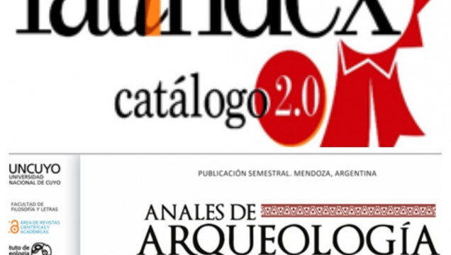 imagen Anales de Arqueología y Etnología ingresó a Cátalogo 2.0 de Latindex 