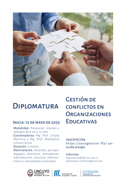 Capacitarán en Gestión de Conflictos en el ámbito educativo - Facultad ...