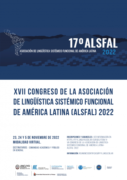 imagen Flyer del 17° Congreso ALSFAL   