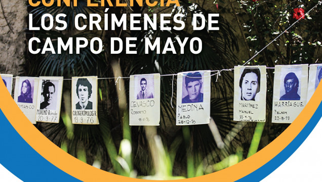 imagen Reflexionarán en una conferencia sobre los crímenes de Campo de Mayo