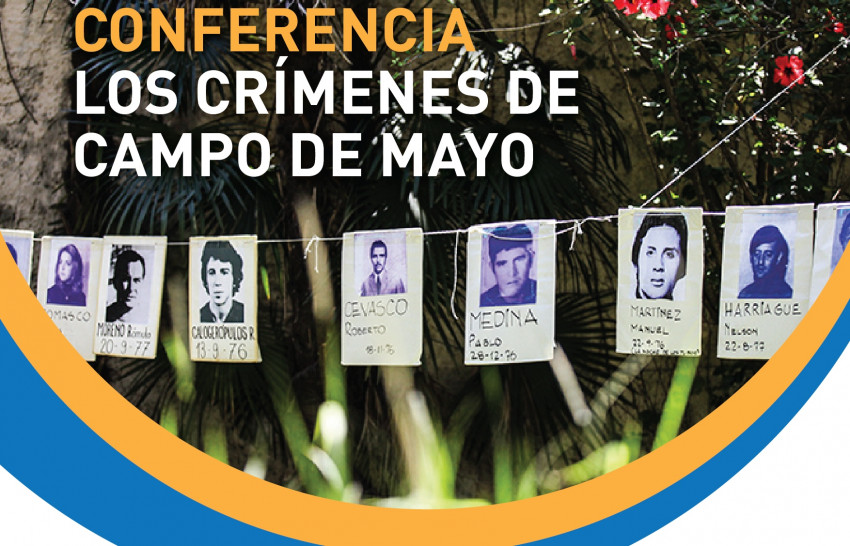 imagen Reflexionarán en una conferencia sobre los crímenes de Campo de Mayo