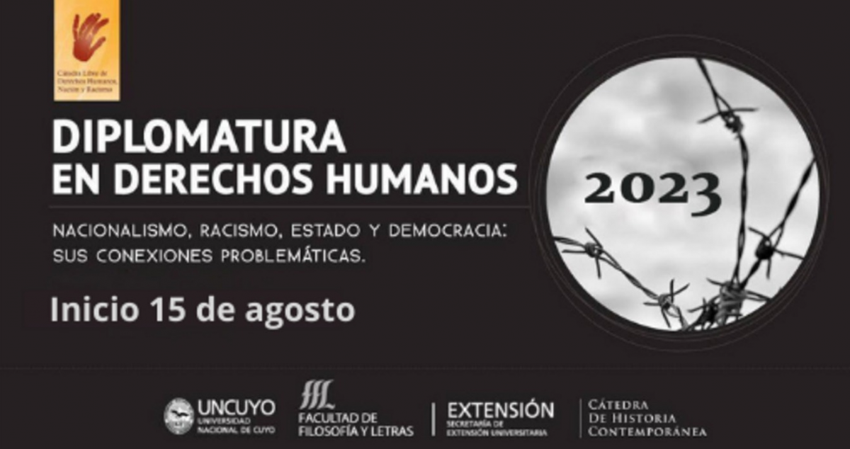 imagen Diplomatura en Derechos Humanos: nacionalismo, racismo, estado, democracia, sus conexiones problemáticas. Dictaduras y genocidios en el Mundo Contemporáneo
