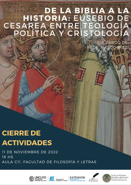 imagen Flyer de la conferencia sobre Eusebio de Cesarea