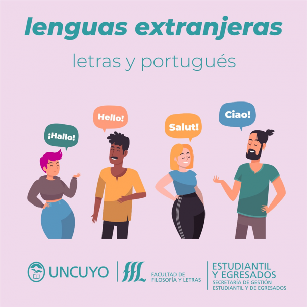 imagen afiche lenguas extranjeras
