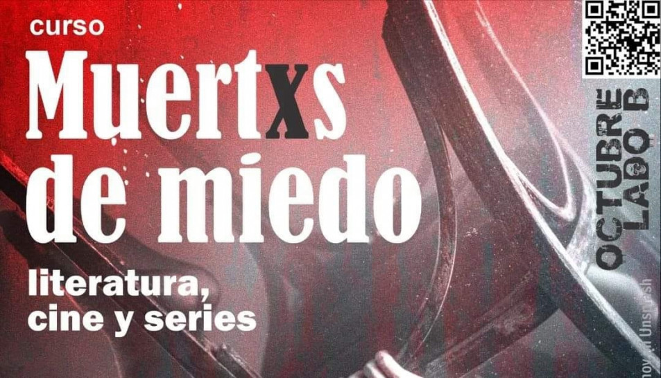 imagen Este sábado continúa OCTUBRE LADO B con "Muertxs de miedo: literatura, cine y series"