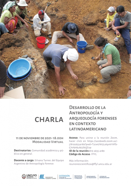imagen Afiche Arqueología Forense