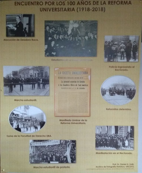 imagen Comenzó el Encuentro por los 100 años de la Reforma Universitaria de Córdoba 1918