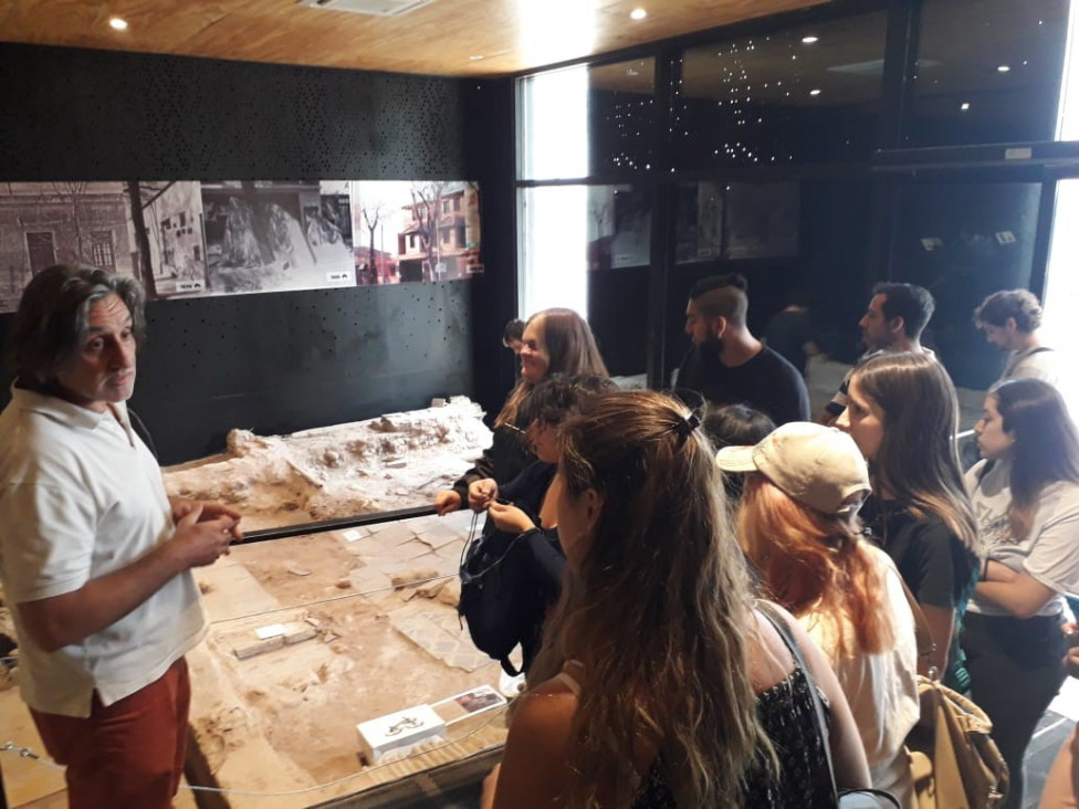 imagen Ingresantes de Arqueología visitaron el Museo de sitio y Centro de interpretación Casa de San Martín