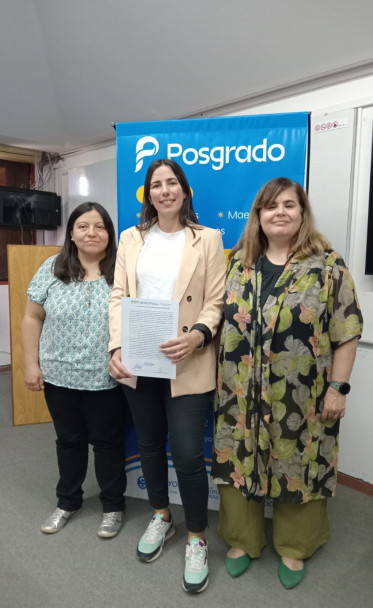 imagen Defensa de tesis de la Lic. Malena Lucía REYES