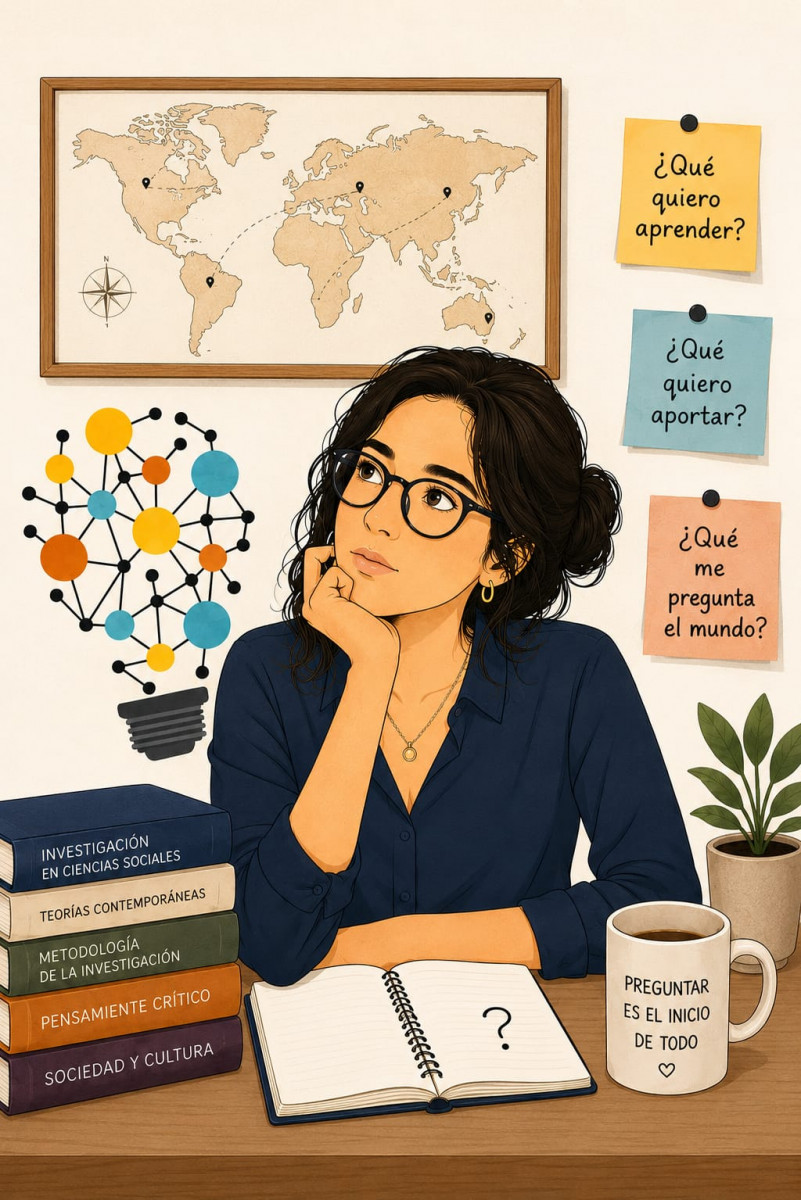 imagen Conversatorio "Mis primeros pasos en la investigación"