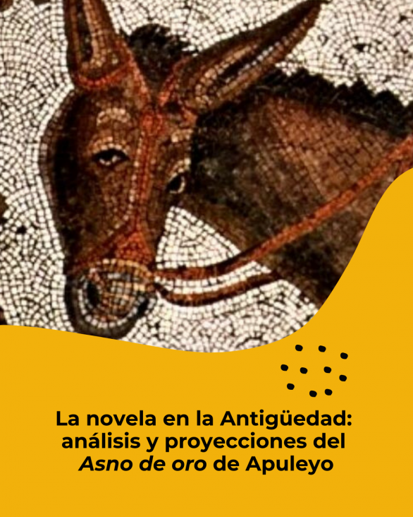 imagen Realizarán un curso sobre la novela en la antigüedad  en una obra de Apuleyo