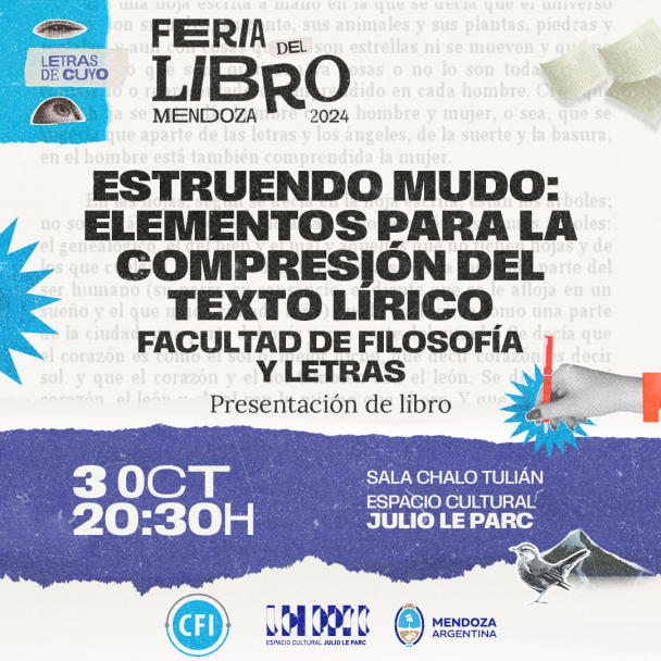 imagen Comenzó la Feria del Libro Edición 2024: "Letras de Cuyo"