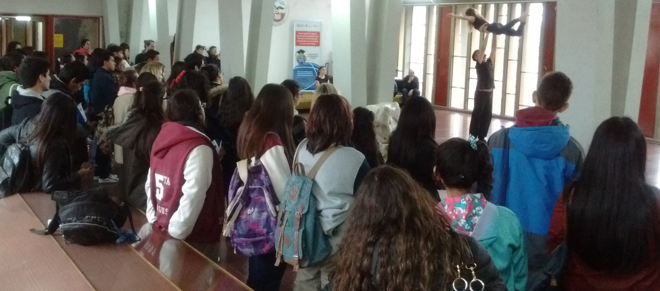 imagen El Ballet de la UNCUYO actuó en la Facultad