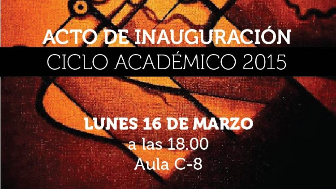 imagen Inicio del ciclo académico 2015