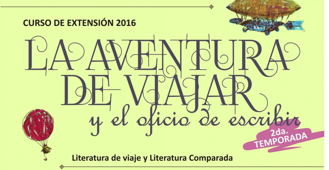 imagen Abordarán la literatura de viaje en un curso de extensión