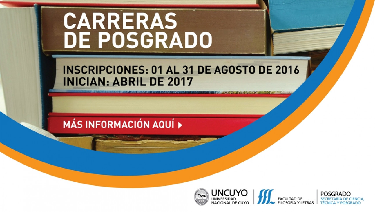 imagen Inscripciones abiertas para las carreras de posgrado