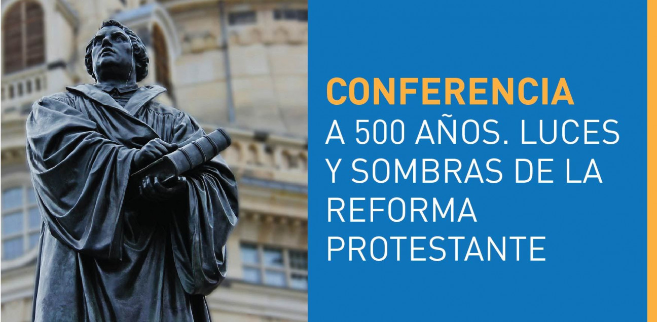 imagen Disertarán sobre la Reforma Protestante, a 500 años de su comienzo