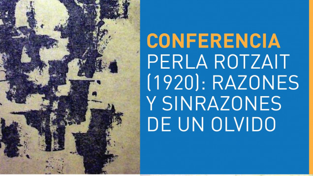 imagen Aproximación de la poesía de Perla Rotzait en una conferencia