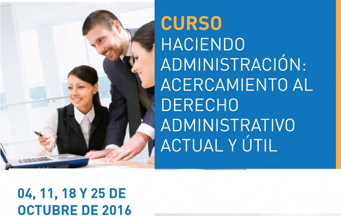 imagen El derecho administrativo actualizado y útil, tema de un curso de extensión