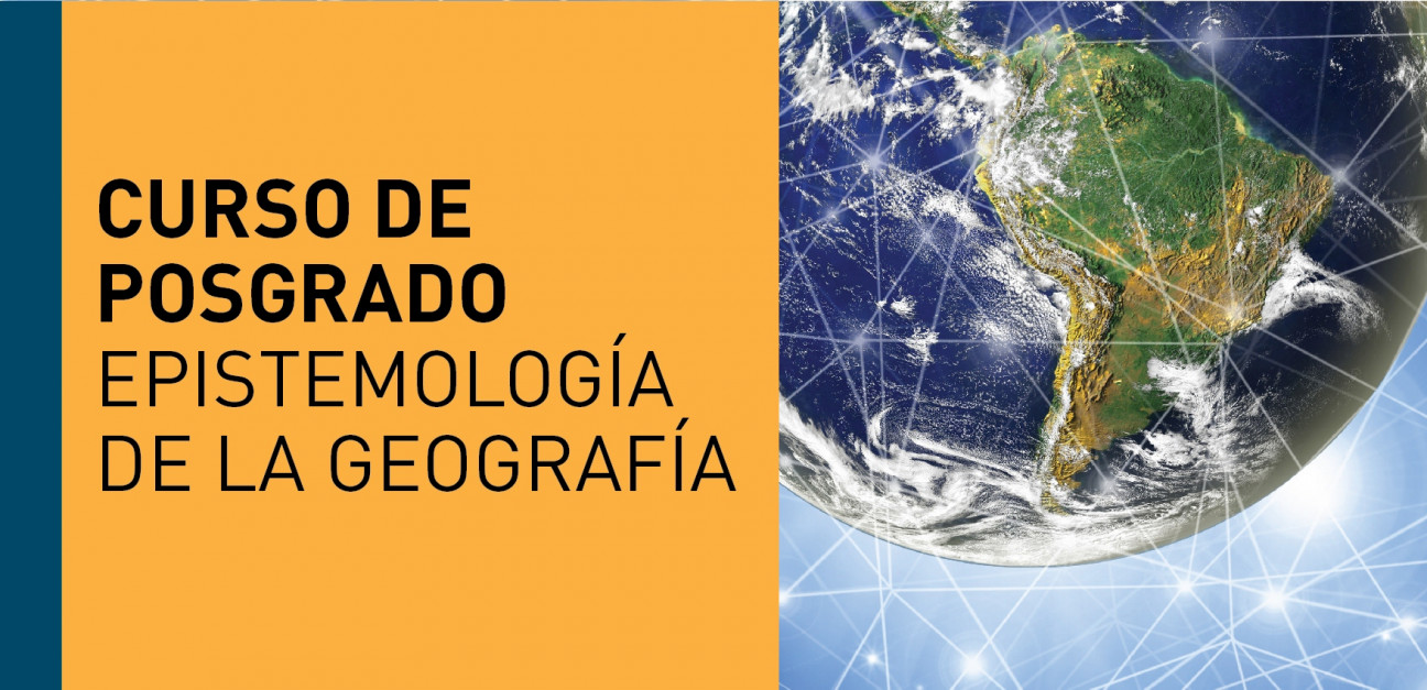 imagen Realizarán curso de posgrado sobre epistemología de la geografía