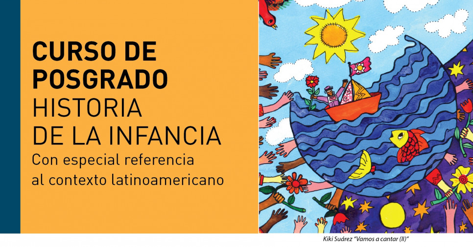 imagen Abordarán la historia de la infancia en el contexto latinoamericano en un curso de posgrado