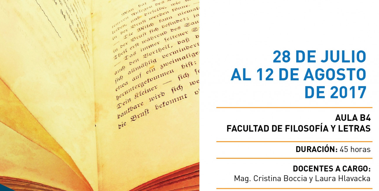 imagen Se realizará curso de posgrado sobre gramática del texto desde una perspectiva funcional