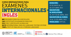 Cursos preparatorios para exámenes internacionales de Inglés
