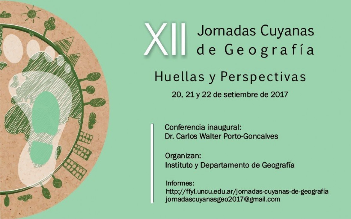 imagen  Realizarán Jornadas Cuyanas de Geografía en la Facultad