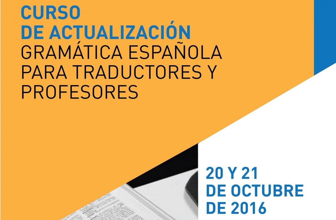 imagen Gramática española para traductores y profesores, tema de un curso de actualización