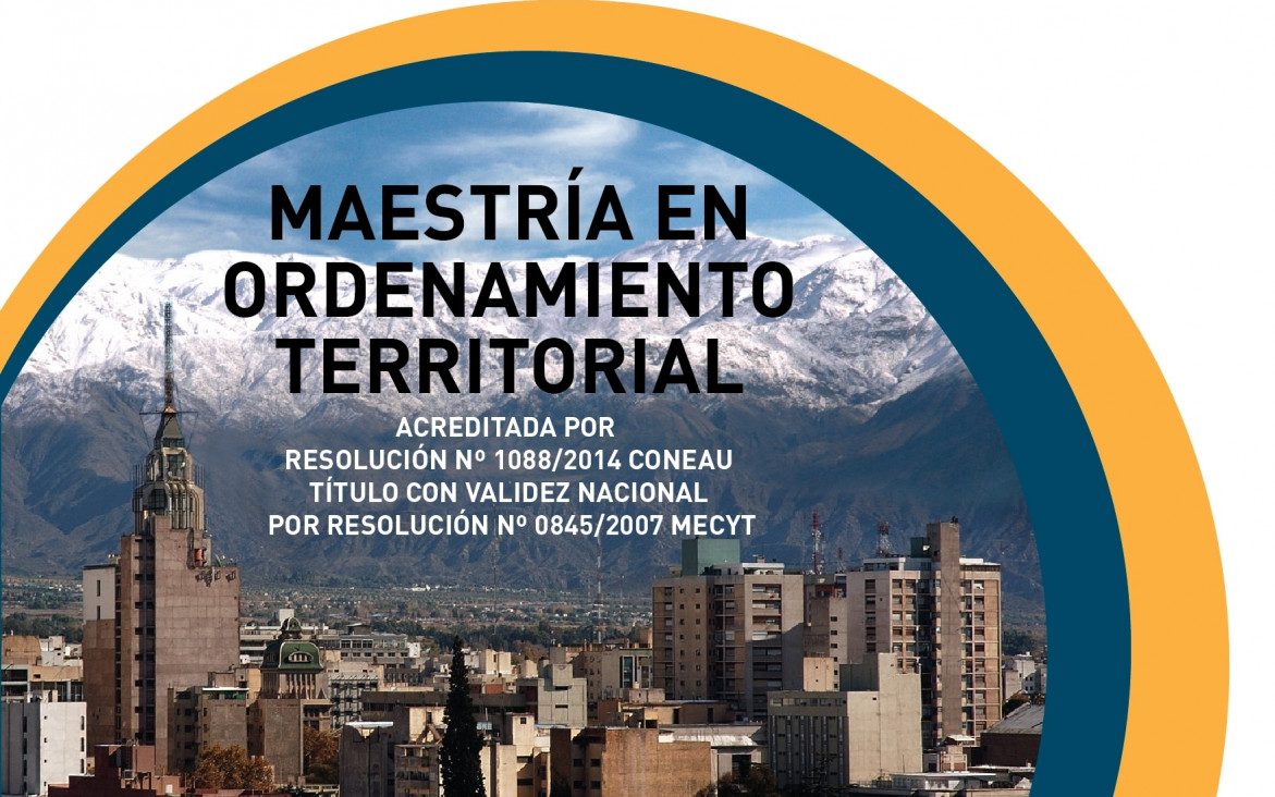 imagen Período extraordinario de preinscripción para la Maestría en Ordenamiento Territorial