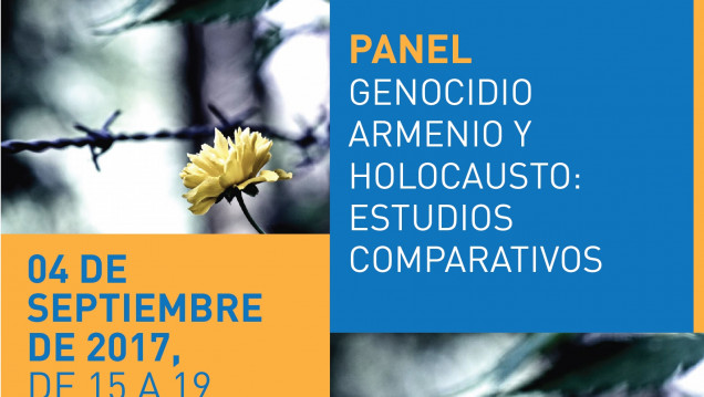 imagen Disertarán sobre Genocidio Armenio y Holocausto en una panel