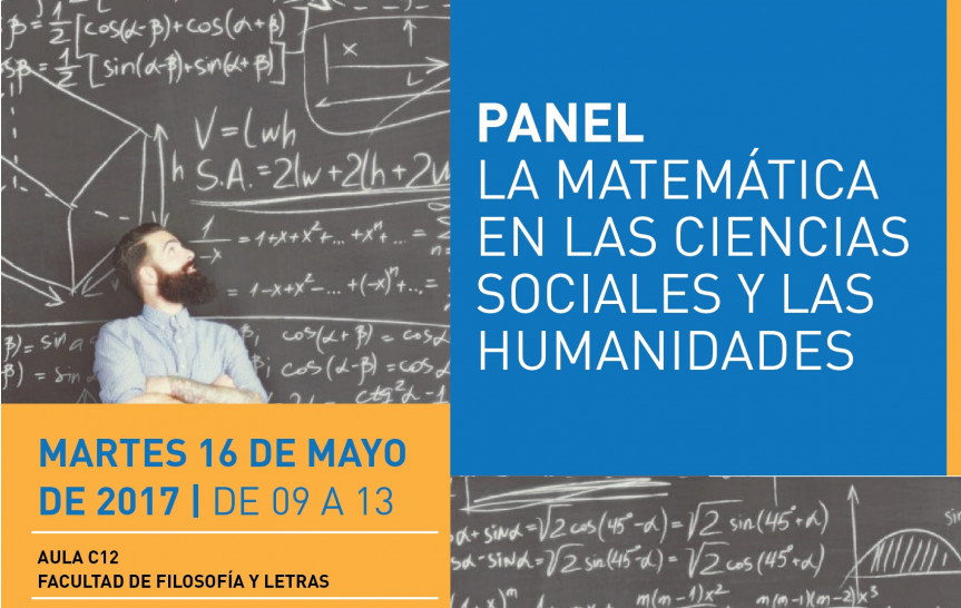 imagen Realizarán panel sobre la matemática en las Ciencias Sociales y las Humanidades