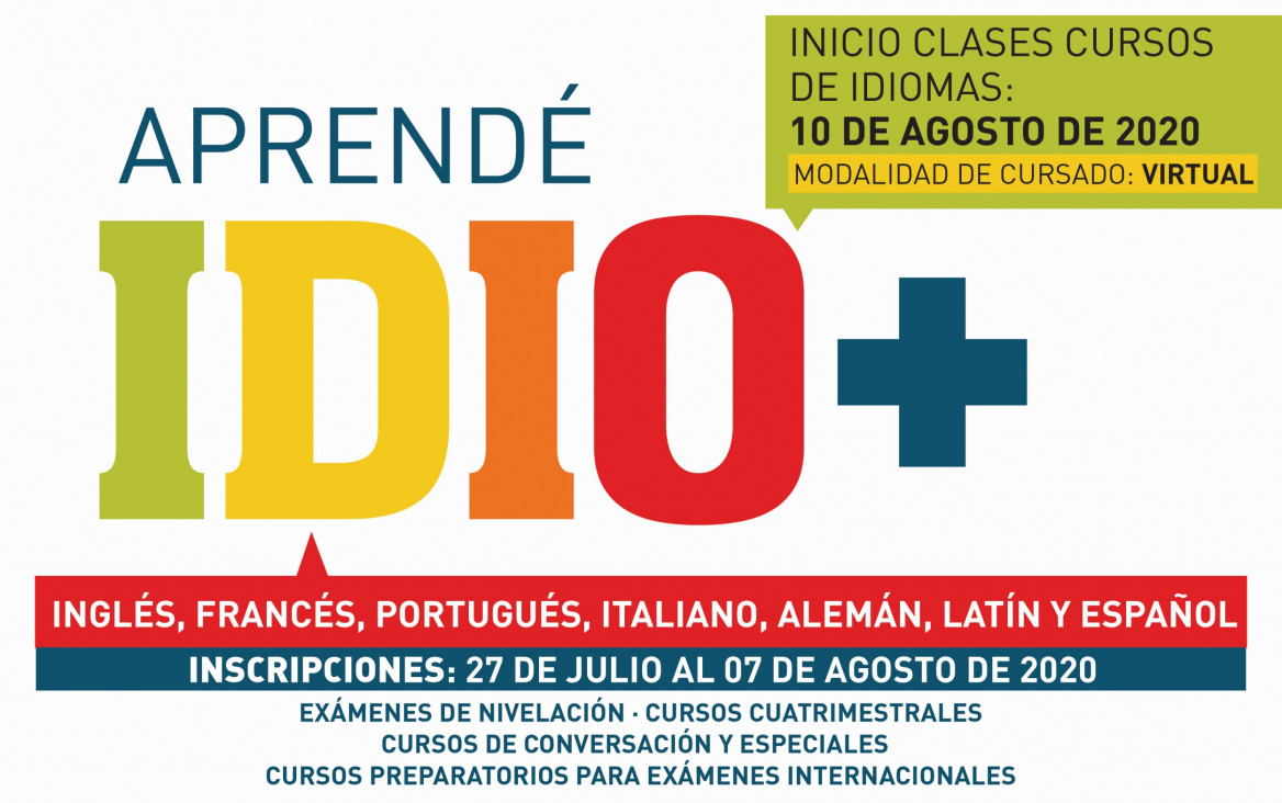 imagen ¡Inscripciones abiertas! Aprendé idiomas en Filosofía y Letras