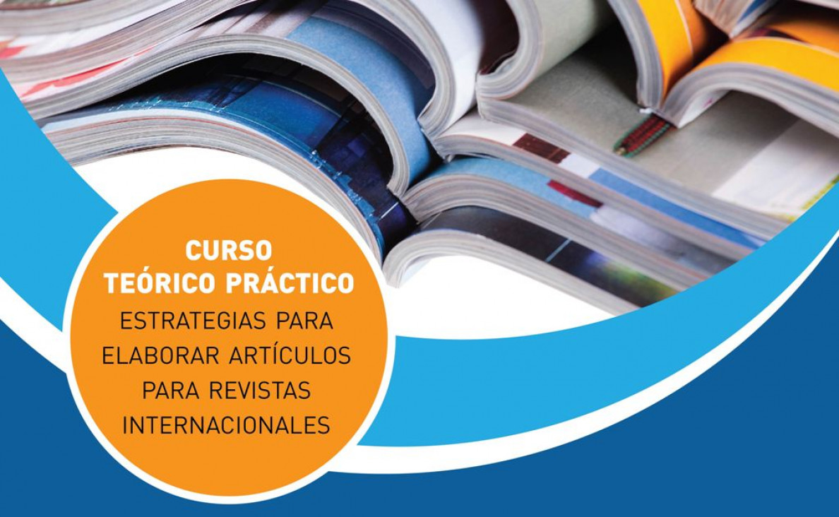 imagen Curso teórico práctico "Estrategias para elaborar artículos para revistas internacionales"