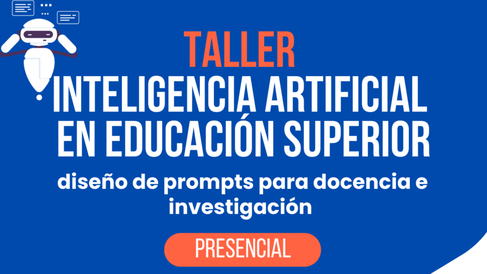 imagen Taller: Inteligencia Artificial en la educación superior 