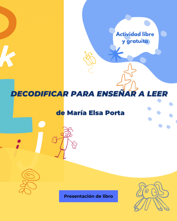 imagen Presentarán el libro "Decodificar Para Enseñar a Leer"