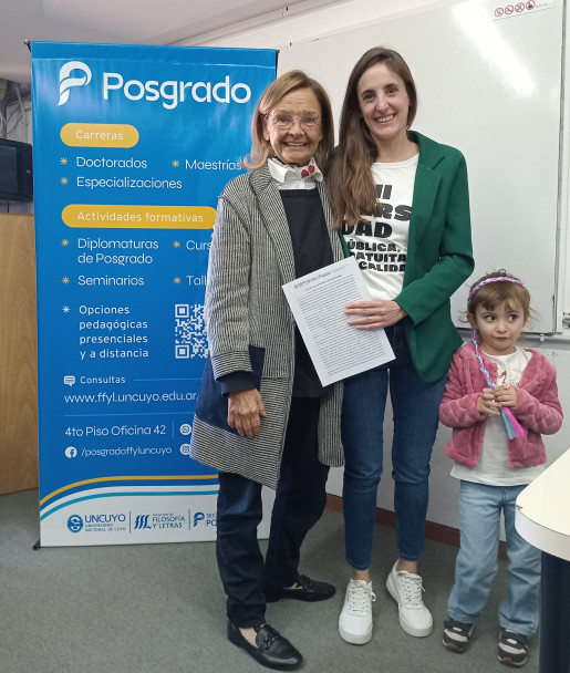 imagen Defensa de tesis de Doctorado Lic. María Luz GÓMEZ