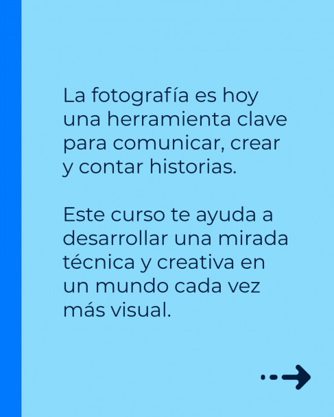 imagen Técnica, luz y mirada: abren la inscripción para el Nivel Avanzado del curso de fotografía digital en la FFyL