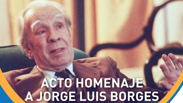 imagen Homenajearán a Jorge Luis Borges en un acto