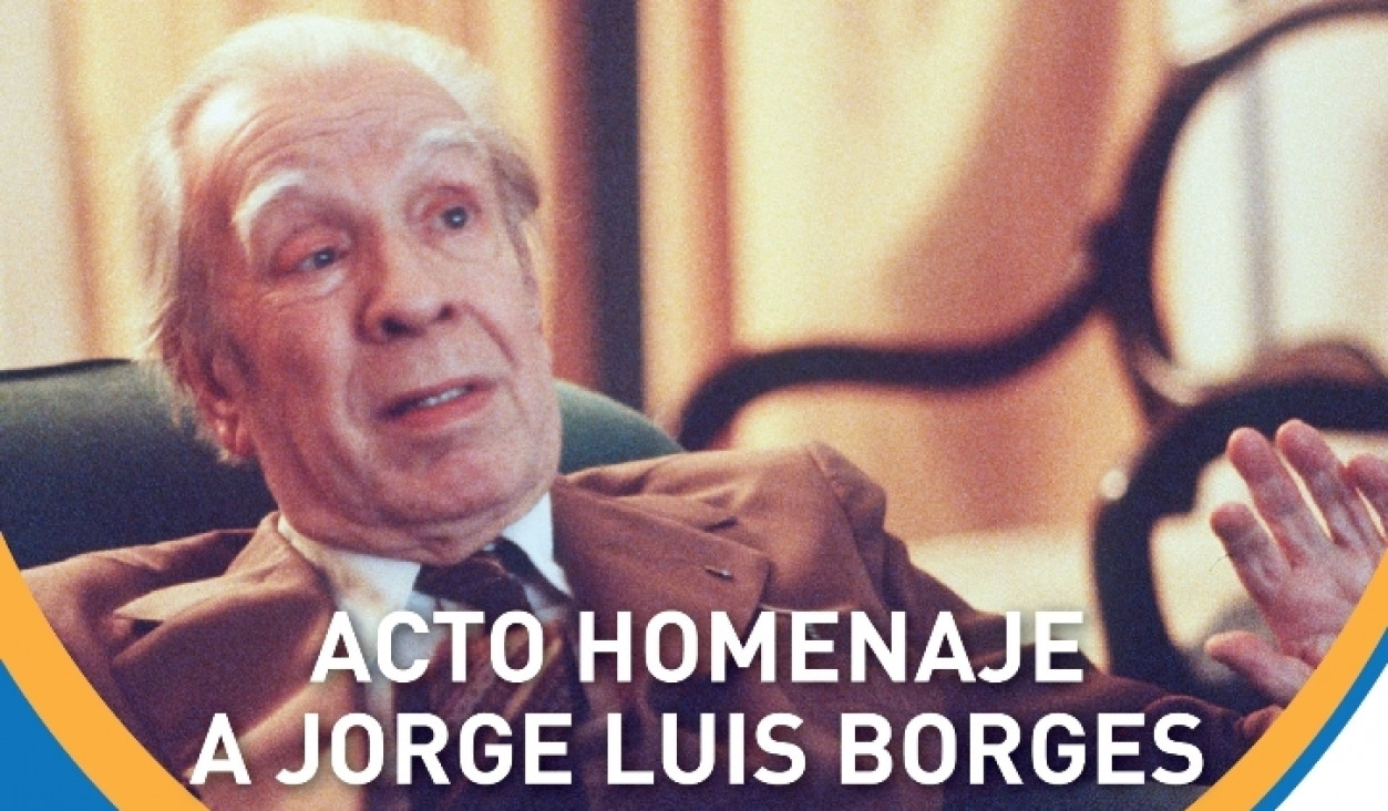 imagen Homenajearán a Jorge Luis Borges en un acto