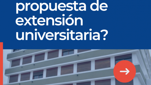 imagen Abren las convocatorias para presentar actividades de extensión universitaria