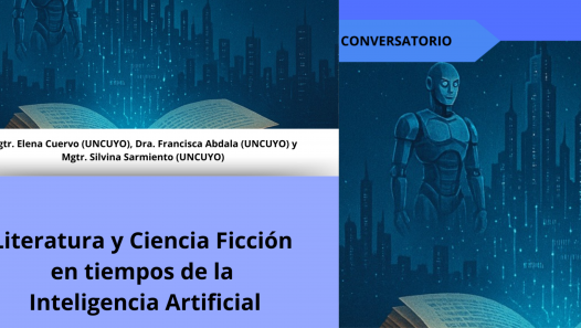 imagen Conversatorio: Literatura y Ciencia Ficción en tiempos de la Inteligencia Artificial