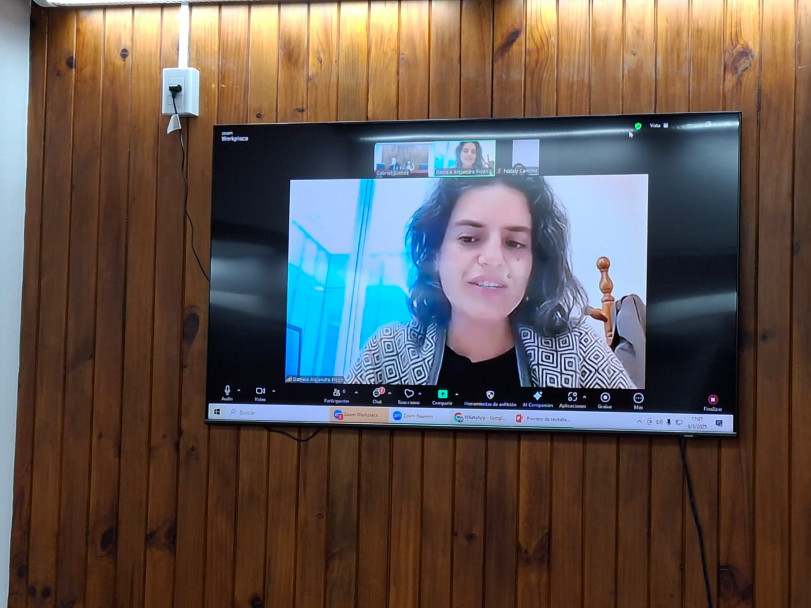 imagen La Directora de Extensión de la Universidad de Chile, Dra. Daniela Picón, integró la Mesa Académica del evento de manera virtual