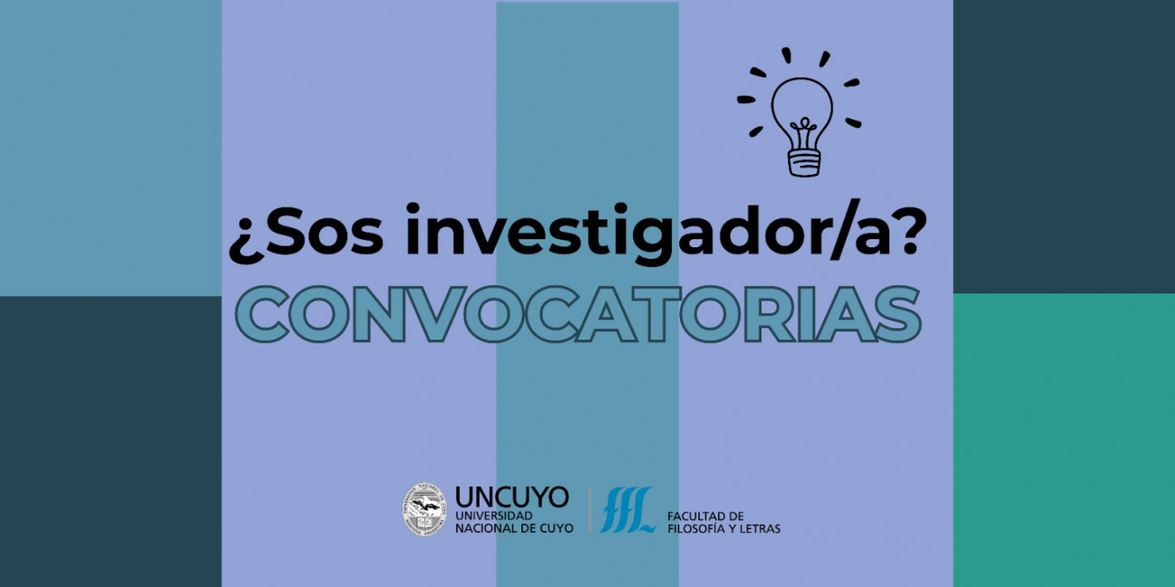 imagen ¿Sos investigador/a de la FFyL y te interesan las convocatorias?
