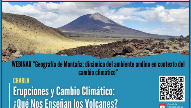 imagen Webinario "Geografía de Montaña: dinámica del ambiente andino en contexto del cambio climático"