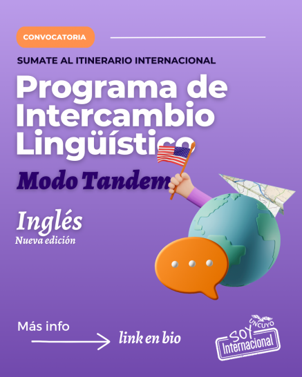 imagen ¿Te gustaría practicar inglés con estudiantes nativos? Vuelve ModoTandem Inglés